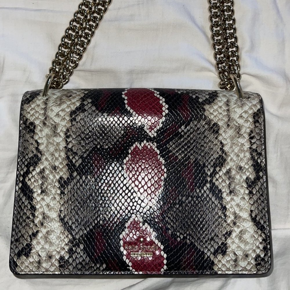 Snake Print Kate Spade Shoulder dress